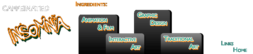 Caffeinated Insomnia Menu
